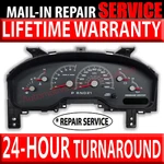 99-03 Ford Expedition Dash Speedometer Instrument Gauge Cluster Repair Service. Fixed Price $159.99.