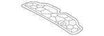 Genuine Audi Headliner Bracket 8V4-867-523-H. Fixed Price $77.34.