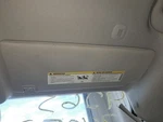 2022 Jeep Cherokee Passenger Sun Visor Oem Black Used 268-12677R 62K Miles. Fixed Price $80.70.