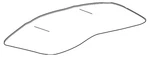 Genuine Gm Jet Black Headlining Trim Panel 23260737. Fixed Price $399.58.
