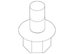 Genuine Nissan Headliner Fastener 73996-WF180. Fixed Price $10.36.