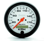 3-3/8 Phantom Speedo Metric 190KPH Autometer 5887-M. Fixed Price $346.91.