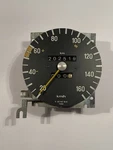 Mercedes 160KM Speedometer Odometer W123 Euro Conversion 300D 300CD Td 240D 280E. Fixed Price $105.00.