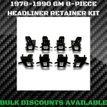 1978-1990 Caprice Classic Headliner Molding Trim Garnish Clips Buttons Oem Gm. Fixed Price $14.36.