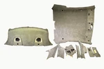 06-10 Bmw E63 645I 650I M6 Couper Headliner Roof Trim Alcantara Suede Set. Fixed Price $680.00.