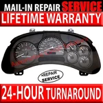 2002-04 Chevy Gmc Oldsmobile Bravada Instrument Gauge Cluster *repair Service. Fixed Price $99.99.