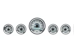 Dakota Digital Universal Round Analog Gauge Kit Instrument System VHX-1050-S-W. Fixed Price $821.75.