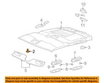 Gm Oem 97-09 Bravada Interior Trim-upper Panel Retainer 10280777. Fixed Price $43.21.
