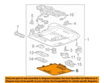 Gm Oem 18-19 Sierra 1500 Overhead Console-trim Plate 84435107. Fixed Price $28.78.