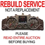 Rebuild Repair For 03 04 05 06 07 08 09 10 Vw Volkswagen Touareg Cluster Speedo. Fixed Price $349.99.
