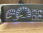 95-00 C/k Truck Suburban Tahoe Instrument Gauge Cluster Speedo Tach 131K Blue. Fixed Price $268.57.