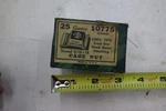 Vintage Auveco 10775 Chevy 1972 Front End Cage Nut Advertising Box. Empty. Fixed Price $15.99.