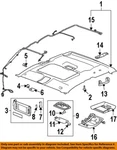 Gm Oem 07-11 Sierra 1500 Cab Interior Trim-headliner 19352345. Fixed Price $1332.57.