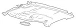 2018 Ford F-150 Headliner JL3Z-1551944-AC. Fixed Price $725.00.