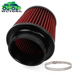 4" 100MM Inlet Truck Air Filter Dry High Flow Clamp-on Cone Intake. Fixed Price $15.85.