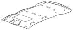 Genuine Gm Gray Headliner Trim Panel 84411403. Fixed Price $1989.43.