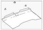 Genuine Gm Rear Trim Panel 85728314. Fixed Price $286.29.