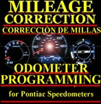 Pontiac Speedometer Instrument Gauge Cluster Mileage Odometer Programming. Fixed Price $99.00.