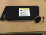Black Right Passenger Sun Visor W/ Light & Mirror Fits 16 17 Ford Explorer. Fixed Price $39.38.