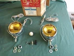Nos Ford Fomoco 1967 Fog Light Kit Oem Road And Lamps C5AZ 19B532-B Amber. Fixed Price $588.00.