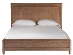 Universal Furniture Griffith Park Sienna Panel Wood Bed King Brown. Fixed Price $2705.00.