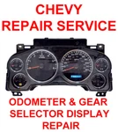 Chevy Avalanche Silverado Tahoe 2007-2013 Instrument Gauge Cluster Panel Repair. Fixed Price $89.00.