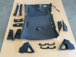 14-17 Maserati Quattroporte Headliner + Pillar Sun Visor Set Black 1359 Oem. Fixed Price $419.99.