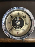Austin Healey BN6 & BN4 Speedometer Gauge #SN6155/21. Fixed Price $459.96.