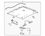 Genuine Gm Light Opel Gray Headlining Trim Panel 20839659. Fixed Price $109.34.