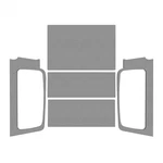 Design Engineering 50605 Sound Deadening Headliner Fits 04-06 Wrangler (tj). Fixed Price $373.96.