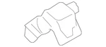 Genuine Ford Headliner Bracket BL1Z-7829019-A. Fixed Price $21.62.