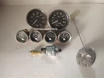 Smiths Temp+oil+volt+fuel+ Speedo 0-180MPH 0-80RPM & 3 Senders Units 100MM Bc. Fixed Price $57.00.