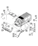 Genuine Mopar Push Pin 1ZR35LA6AA. Fixed Price $5.72.