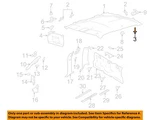 Ford Oem 11-14 F-150 Interior-headliner Retainer Clip W710041SS3AT. Fixed Price $9.23.