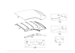 Genuine Mercedes-benz Repair Kit Interior Trim 205-778-05-00. Fixed Price $67.15.