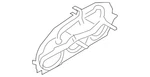 Genuine Mazda Plate BP4L-55-446. Fixed Price $50.88.