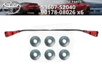 Toyota Genuine Gr Yaris GXPA16 Front Strut Bar Nut 53607-52040 Early-model Only. Fixed Price $461.42.