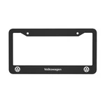 2PC Volkswagen Black License Frames Car Plate Holder Made In Usa. Fixed Price $23.99.