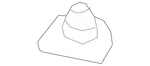 Genuine Land-rover Headliner Front Clip LR027559. Fixed Price $5.88.