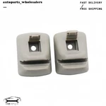 Pair Grey Sun Visor Retainer Clip Ford Focus 2000 2001 2003-07 2.3L 2.0L. Fixed Price $13.46.