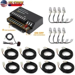 160W 8 Bulbs Strobe Lights Kit Hide-a-way Emergency Hazard Warning Headlight. Fixed Price $88.68.