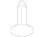 Genuine Gm Light Cashmere Headliner Trim Panel Retainer 25822064. Fixed Price $6.97.