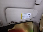 2009 Buick Lacrosse Right Passenger Tan Sun Visor W/illumination Used 268-02012R. Fixed Price $84.95.