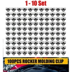 100-1000PCS Nylon Rocker Panel Moulding Retainer Gray Clip 9MM Ford Lincoln. Fixed Price $104.88.