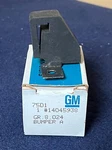 Corvette Hood Alignment Bumper 1980-1982 Nos Gm# 14045938. Fixed Price $25.00.