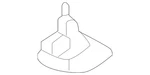 Genuine Land-rover Headliner Rear Clip LR091317. Fixed Price $5.66.