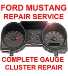 Ford Mustang 2004-2009 Speedometer Instrument Panel Gauge Cluster Repair. Fixed Price $119.00.