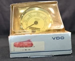 Vdo 437-801 Heritage Gold Speedometer 120 Mph 3/8" 85MM Bezel Nos. Fixed Price $149.50.