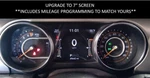 18-19 Jeep Wrangler 7" Display Upgrade Speedometer Gauge Cluster Miles Programed. Fixed Price $349.00.