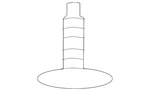 Genuine Ford Headliner Clip W716113SS3AM. Fixed Price $9.30.